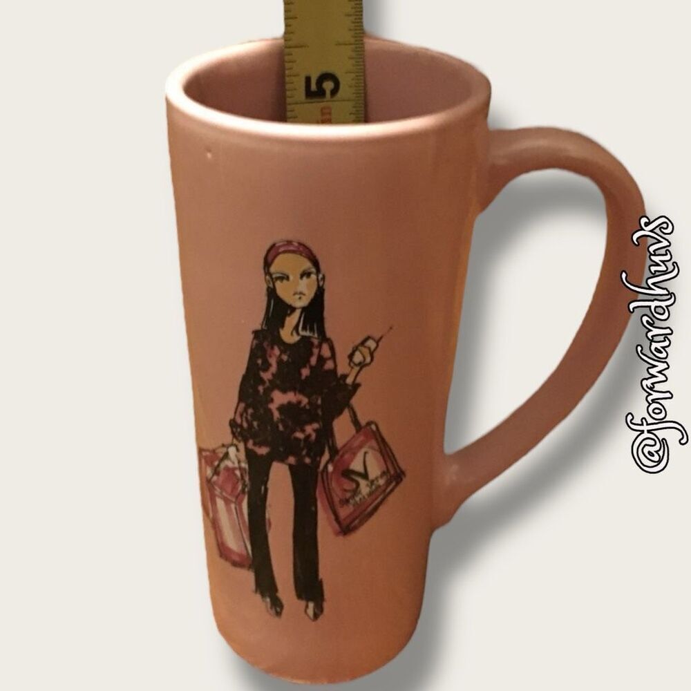 Simply Vera Vera Wang Ribbon Mug Pink - Picture 9 of 10